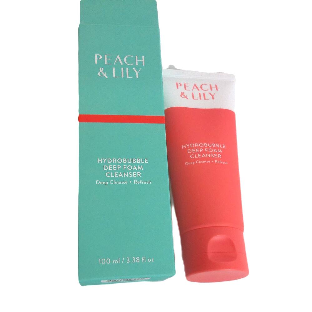 Peach & Lily Hydrobubble Deep Foam Cleanser 3.38 Fl Oz